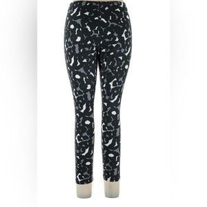 Nike Black & White Graphic Abstract Design Activewear Streetwear Leggings Size L